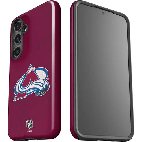 NHL Colorado Avalanche Distressed Galaxy S24 Impact Case